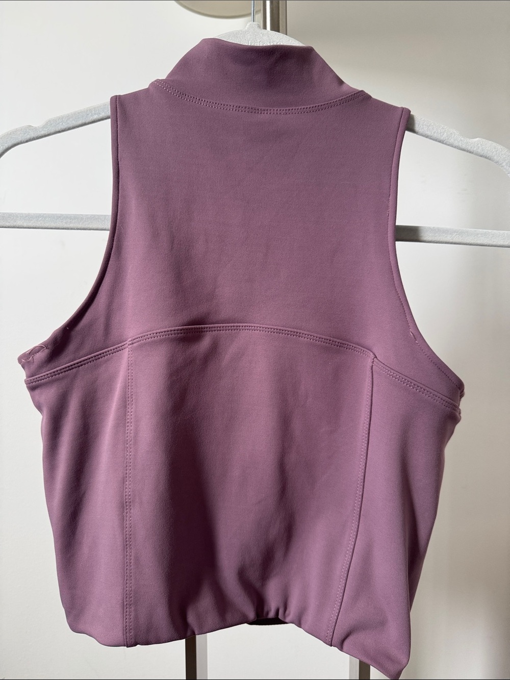 GoldHinge Lavender Pleated Mini Skirt with High-Rise Waistband with Matching top - Picture 4 of 4